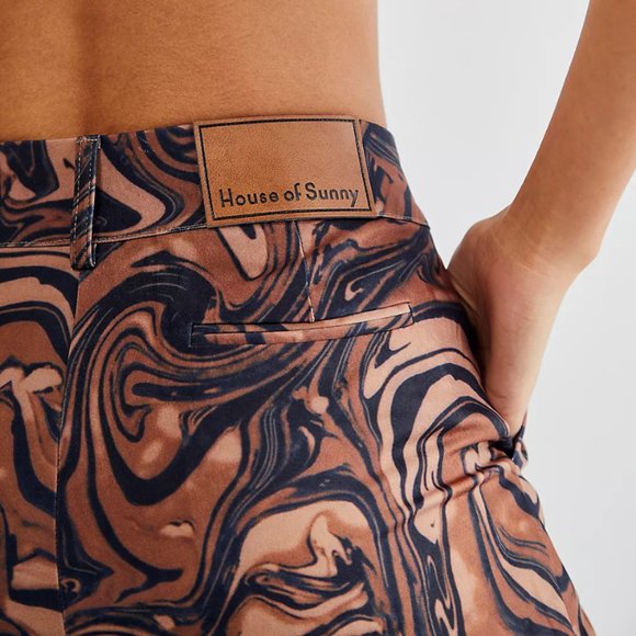 ❌ SOLD OUT❌NWT House of Sunny Mahogany Paradise Pants - Picture 4 of 11